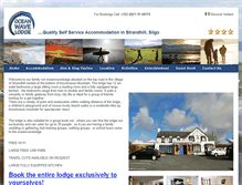 Tablet Screenshot of oceanwavelodge.com